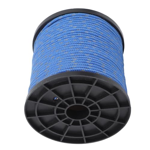 反射キャンプロープ 50m 4mm テントロープ ガイロープ パラコード 耐摩耗性 アウト...