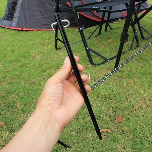 テントペグ 4本セット アルミ合金製 30cm 頑丈 軽量 グラウンドペグ キャンプ用品 テント固定 タープ用 設営 アウトドア用品 砂浜 草地 岩場 oneofakind-10006994 ワンオブアカインド 楽天市場店 サンプル画像2
