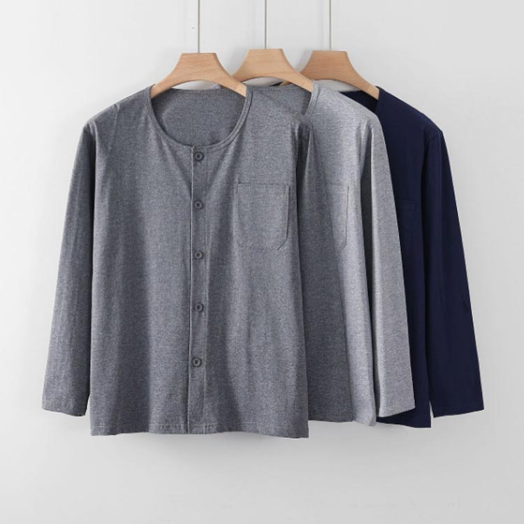 ワンオブゼムマートのルームウェア パジャマ スウェットパンツ メンズ Tシャツ ジャージ 前開き セットアップ 下だけ 部屋着 ゆったり スウェ｜アングル3