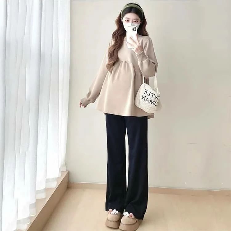 コート 秋冬 ブラウス レディース 女性 カットソー トレーナー マタニティ服 長袖 ...