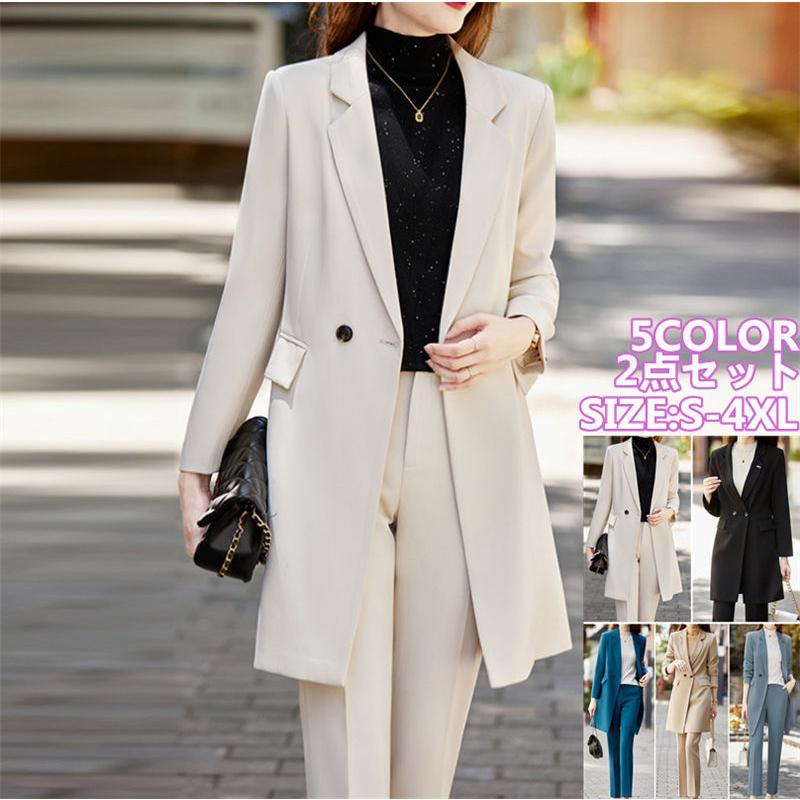 大 30代 卒業式 入学式 2点セット 七五三 女性 セレモニースーツ 40代 ビジネススーツ 11/19 冬 長袖 入園式 卒園式 ママスーツ