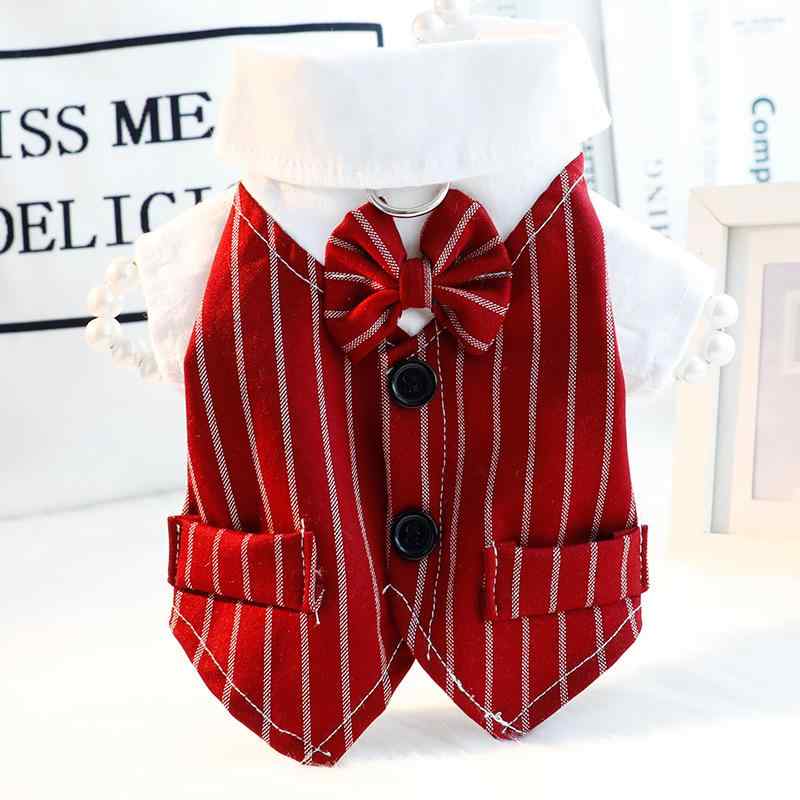 リード 散歩 お出かけ フォーマル 紳士 燕尾服風 タキシード 蝶ネクタイ シャツ 秋冬 キャットウェア ..