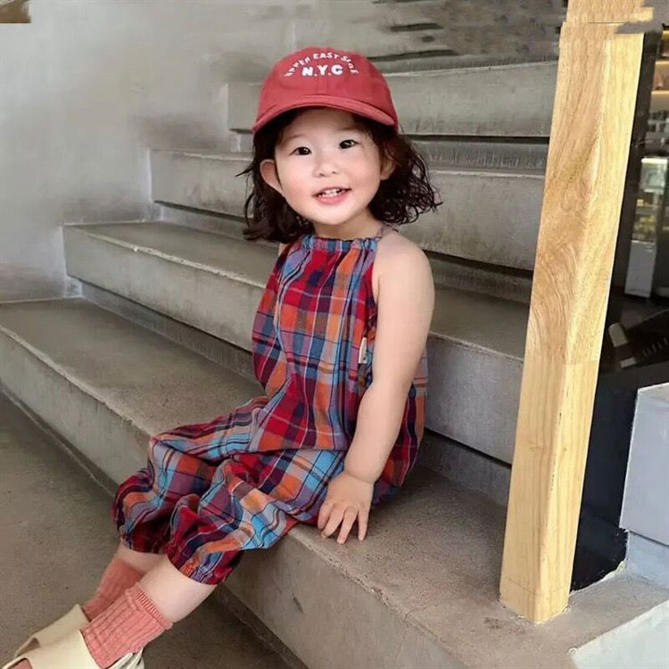 オーバーオール キャミソール サロペット キッズ 子供服 オールインワン ベビー 男...