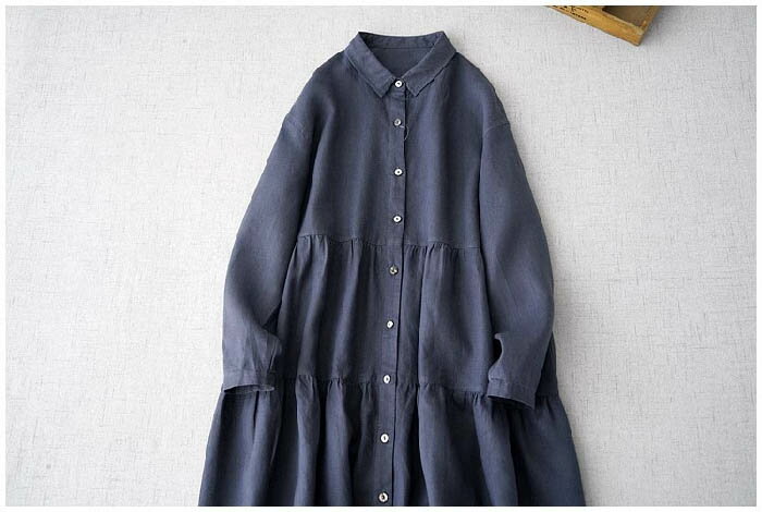 ルームウェア ゆったり 体型カバー 着回し カジュアル シンプル オシャレ ワンピース シャツ ゆったり チュニック 大きいサイズ 3