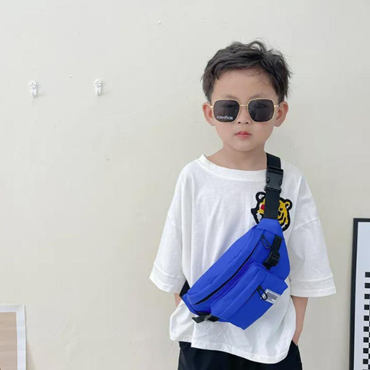 キッズ バッグ ボディバッグ キャンバス 子供 男の子 女の子 メッセンジャーバッグ...