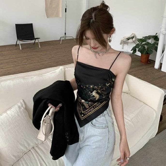 Camisoles - キャミソール レギュラー丈 スリム バックリボン 背中見せ かわいい 大人可愛い きれいめ シンプル 大人 おしゃれ かっこいい