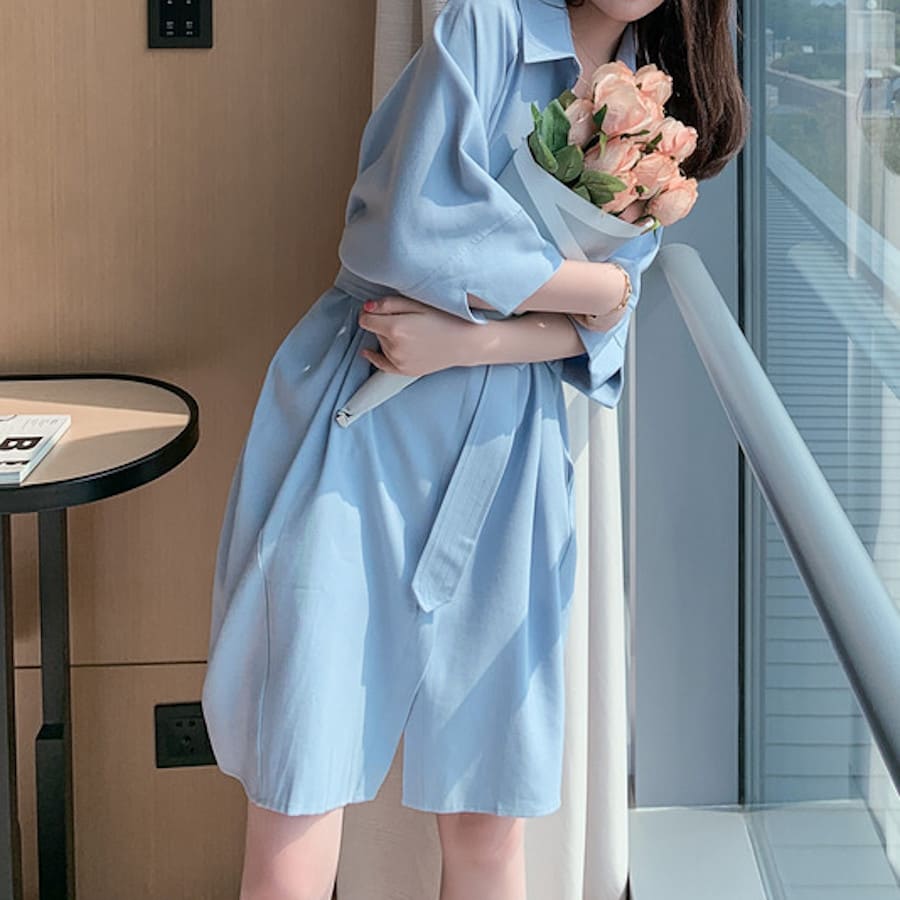 レディース 半袖 サマードレス 韓国ファッション 10代 20代 30代 40代 ファッション 10644