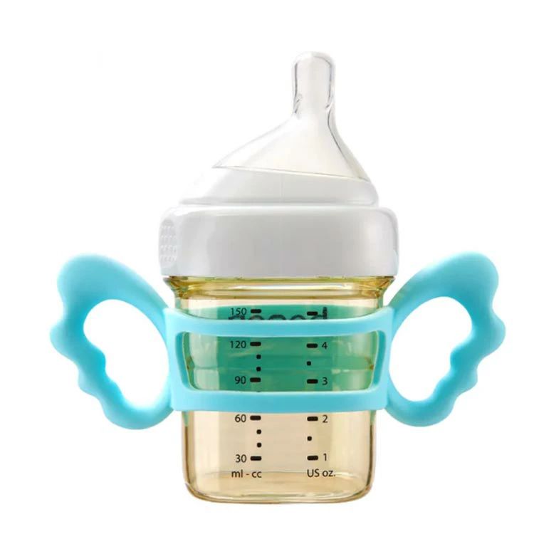 【送料無料】哺乳瓶ホルダー 哺乳ビン 哺乳瓶 カバー 持ち手 ハンドル 持ちやすい ...
