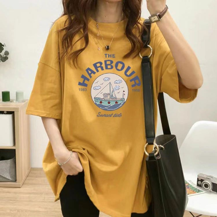 半袖tシャツ 体型カバー 授乳服 授乳服 トップス 夏 産前産後兼用 カットソー マタ...