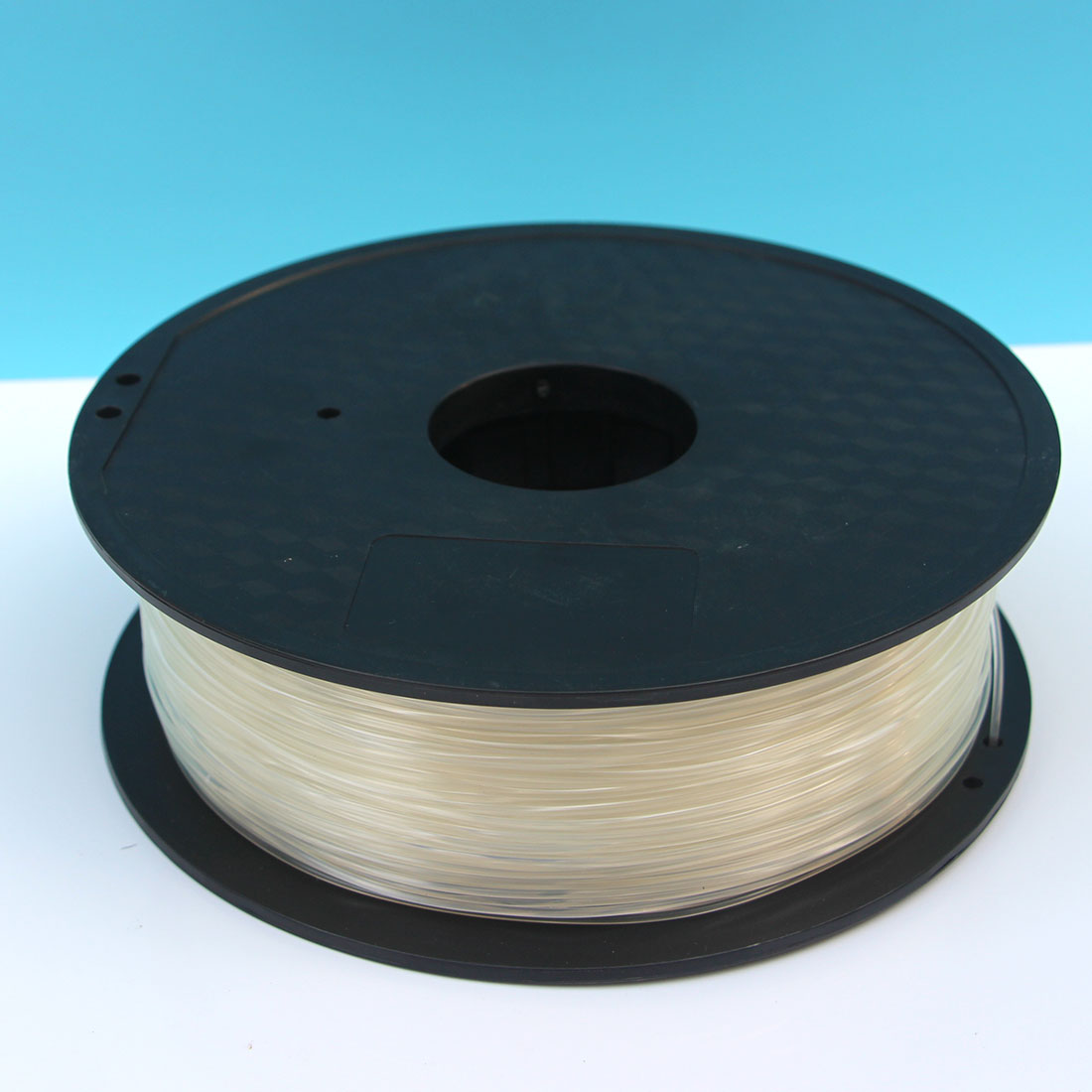 フィラメント 3Dプリンター用素材 PLA樹脂材料 1.75mm径 フィラメント1kg 透明 ホ...