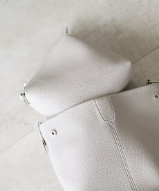 【再入荷♪10月7日12時&22時より】「french」インナーバッグ付きお役立ちシンプルバッグ