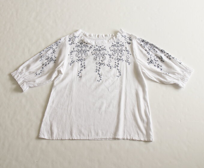S~L/2L~3L(予約受注会)【再入荷♪3月20日12時&22時より】(予約販売:5月10日~6月10日前後の出荷予定)「pave」優しい蔦刺繍のブラウストップス S~L/2L~3L(予約受注会)【再入荷♪3月20日12時&22時より】(予約販売:5月10日~6月10日前後の出荷予定)「pave」優しい蔦刺繍のブラウストップス