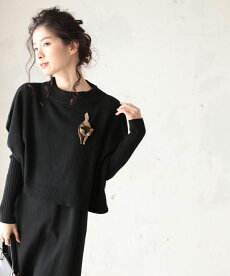 ▼▼「frenchpave」装いにプラス。しなやかな猫のブローチ1月22日22時販売新作
