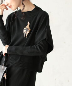 ▼▼「frenchpave」装いにプラス。しなやかな猫のブローチ1月22日22時販売新作