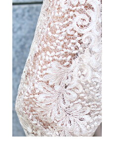 ▼▼S〜M/L〜2L「cawaii」(予約展示会)シャンパンカラーのなめらかな華レーストップス1月31日22時販売新作/S/M/L/2L