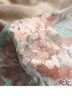 ▼▼S〜M/L〜2L(予約展示会)(ベージュ)「frenchpave」花袖レースのブラックタックワンピース2月19日22時販売新作/S/M/L/2L