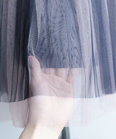▼▼(ブルー)「frenchpave」柔らかく重ねたチュール。グラデーションベールスカート2月20日22時販売新作