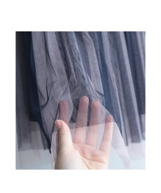 ▼▼(ブルー)「frenchpave」柔らかく重ねたチュール。グラデーションベールスカート2月20日22時販売新作