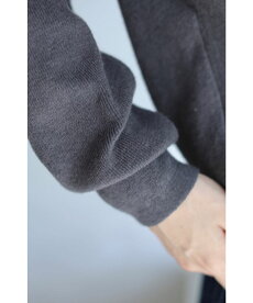 ▼(M~3L対応)(グレー)「frenchpave」極上のとろみ。花咲く肩レースVネックニットトップス9月25日22時販売新作