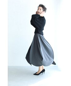 ▼▼(S~L/2~3L対応)「FRENCHPAVE」FRENCHPAVE入門編。つぼみシルエットスカート1月26日22時販売新作