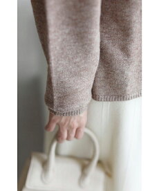 ▼▼(S~L/2L~3L対応)(ベージュ)「FRENCHPAVEオリジナル」ペイズリーレースの華やかニットトップス1月21日22時販売新作