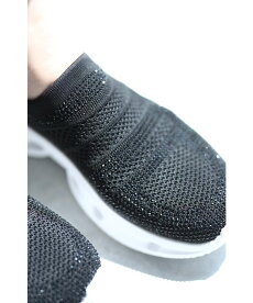▼▼(35〜40)(ブラック)「frenchpave」(黒)ドレスにも合うリュクス感。スタイルアップな厚底ドレッシースニーカーシューズ7月27日22時販売新作