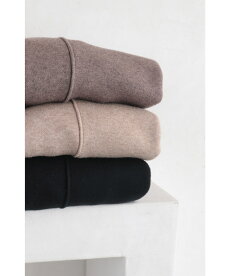 ▼▼(S~L対応)(ブラウン)「FRENCHPAVE」2通りのネックを楽しむニットワンピース1月12日22時販売新作