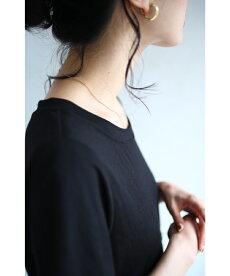 ▼▼(S~L対応)「FRENCHPAVE」(黒)まあるいお花が連なるレースチュニック8月10日20時販売新作