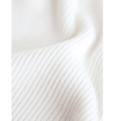 S〜L/2L〜3L(ホワイト)「FRENCHPAVEオリジナル」肩レースニット肩と袖の透けレース。タートルネックカットソートップスS/M/L/2L/3L11月12日22時販売新作