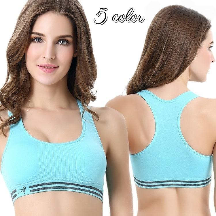 スポーツブラジャー スポブラ レディース 女性 インナー 下着 肌着 ブラジャー ブラトップ ノンワイヤー スポーツウェア フィットネスウェア ヨガウ