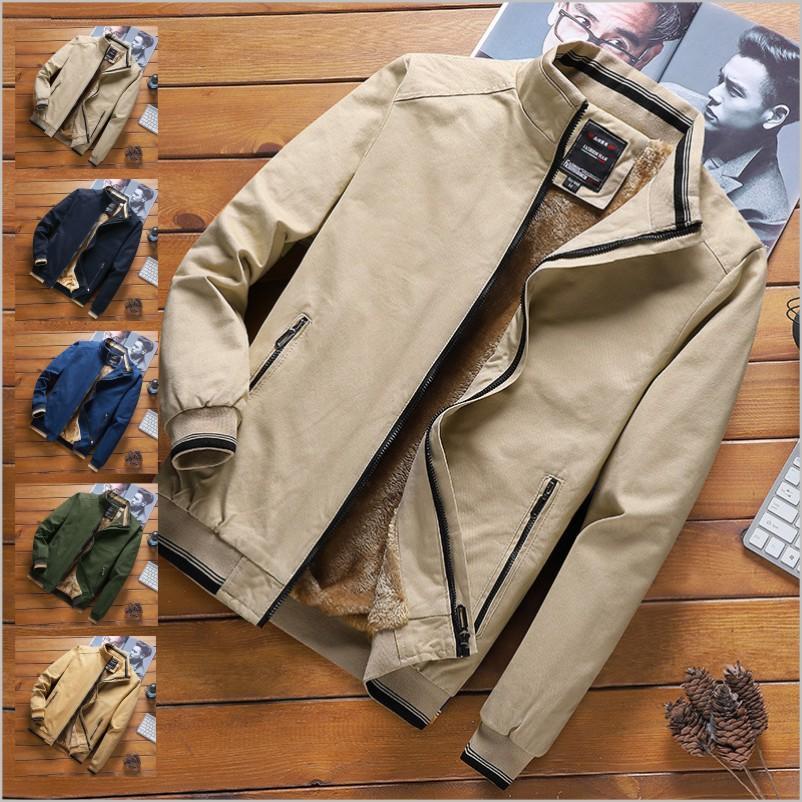 ミリタリージャケット メンズ 裏起毛 ジャケット ブルゾン トラックジャケット ジャンバー アウター 秋..