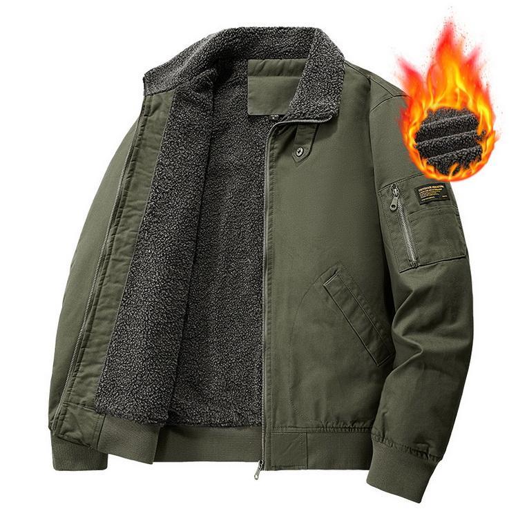 ミリタリージャケット メンズ ブルゾン ma-1 ma1 防寒着 ムートンジャケット 厚手 裏起毛 秋 冬物 ボア..