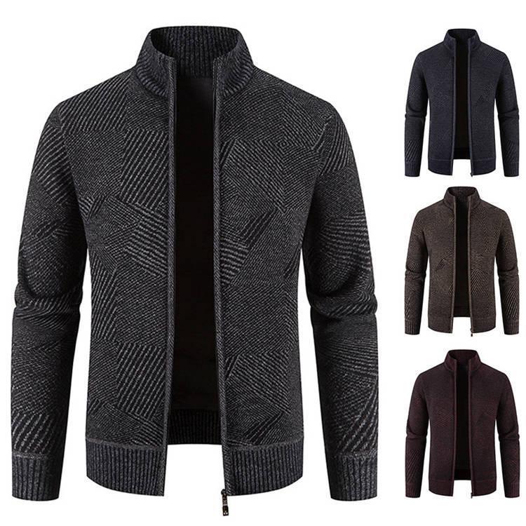 ニットジャケット メンズ カーディガン 50代 ニットカーディガン ニットアウター トップス ニットセー..