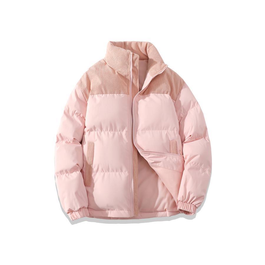 中綿ジャケット メンズ ダウンジャケット 立ち襟 オフィス 配色切り替え 厚手 上品 アウトドア 防寒 暖かい 体型カバー 柔らかい 50代 快適