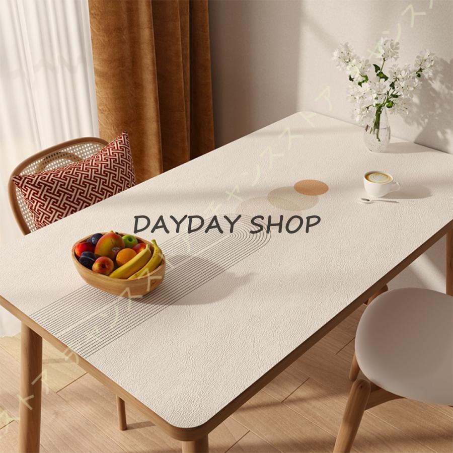 抽象模様 テーブルクロス デスクマット 防水 耐熱性 テーブルマット 撥水 簡単清潔度 ダイニングテーブル デスク オールシーズン 夏 冬 多用途テーブルマット