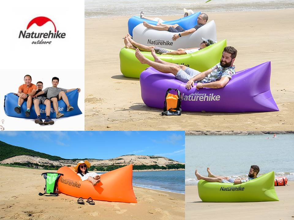 アウトドアメーカーの エアーソファ- 軽量 エアーベッド コンパクト収納 アウトドアグッズ通販格安セール情報 楽天 通販