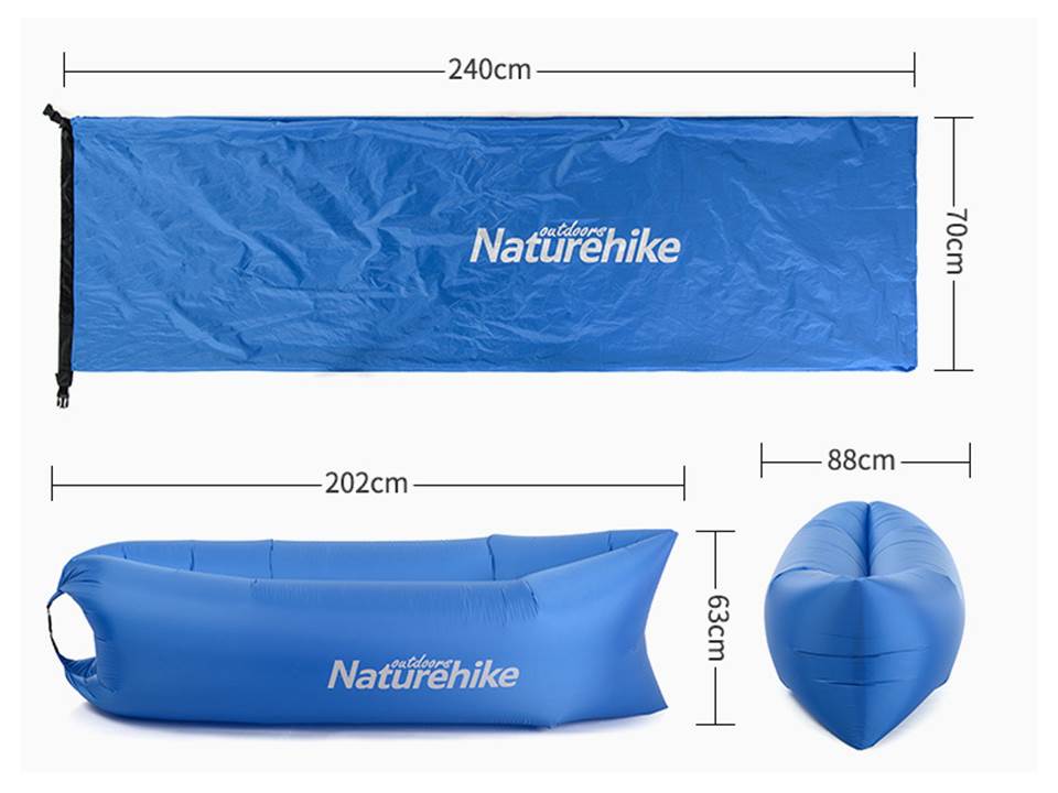 アウトドアメーカーの エアーソファ- 軽量 エアーベッド コンパクト収納 アウトドアグッズ通販格安セール情報 楽天 通販