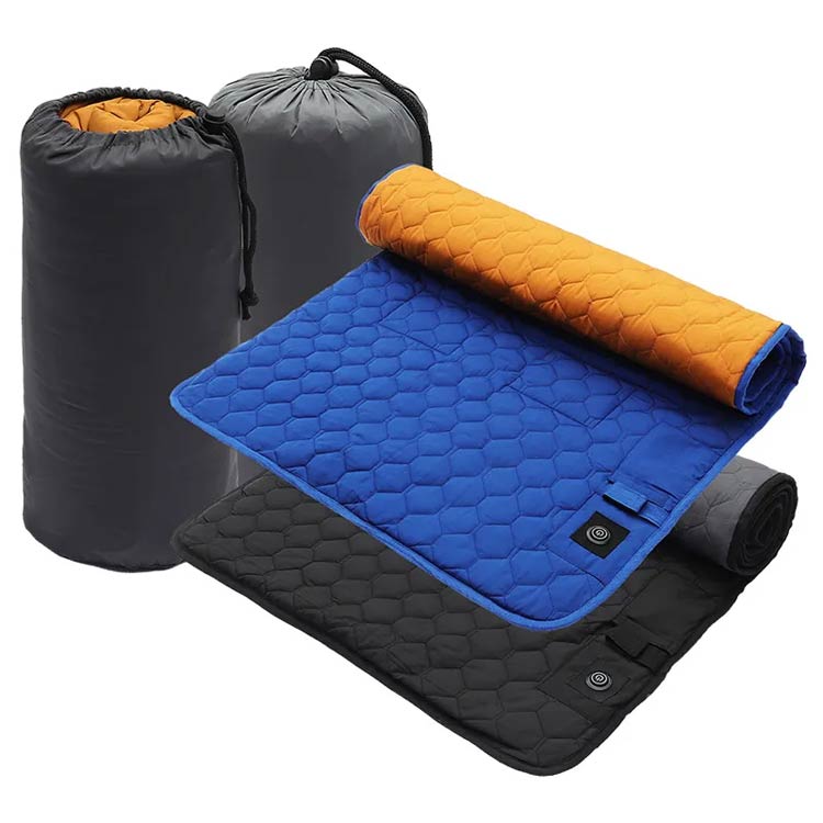 キャンプ マット ホット 電気毛布 寝袋 ひざ掛け 敷パッド ホットマット 電熱 ヒーターマット パネルヒーター USB 電気 カーペット 発熱 パッド ホットマット 車中泊 ホットカーペット ミニ 持ち運び 掛け敷き 避難 防災 一人用 災害時 節電 発熱 oneprice005-10000689 ワンプライス サンプル画像2