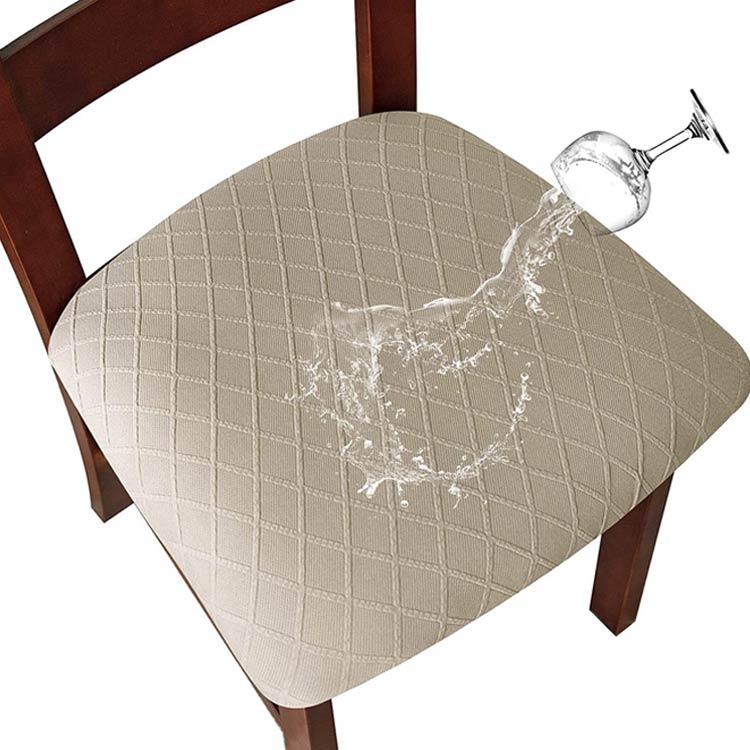 座面カバー 2枚セット 椅子カバー シートカバー 座面用 ダイニングチェアカバー さらり チェアカバー 洗える 伸縮素材 無地 チェアカバー クッションカバー 汚れ防止 フィット ストレッチ イスカバー 防水 取付簡単 引越し 新居