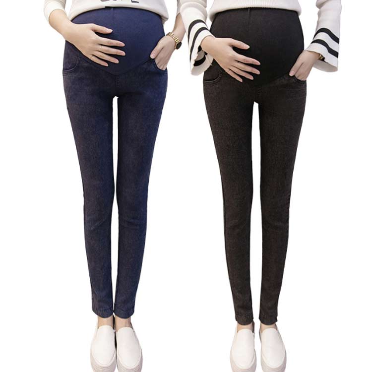 スキニー マタニティパンツ 伸縮性 ジーンズ マタニティパンツ レディース デニムパンツ パンツ マタニティウェア レギンス マタニティ ストレッチ 動きやすい ボトムス アジャスターつき スキニー マタニティデニム 産前 産後 脚長 美脚 3