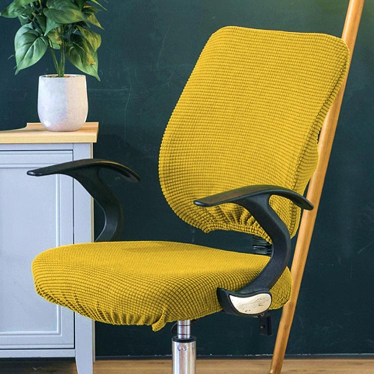 伸縮 オフィスチェアー チェアカバー 座面 業務用カバー チェアカバー 背もたれ 座面カバー 背もたれカバー ゴム式 フィット 椅子カバー イスカバー 汚れ防止 ズレない 送料無料 在宅勤務 テレワーク キズ防止 [2]