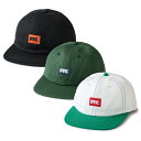 【FTC/エフティーシー】SMALL LOGO 6 PANEL【キャップ】