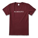 NUMBERS EDITION / WORD MARK S/S T-SHIRT【Tシャツ】