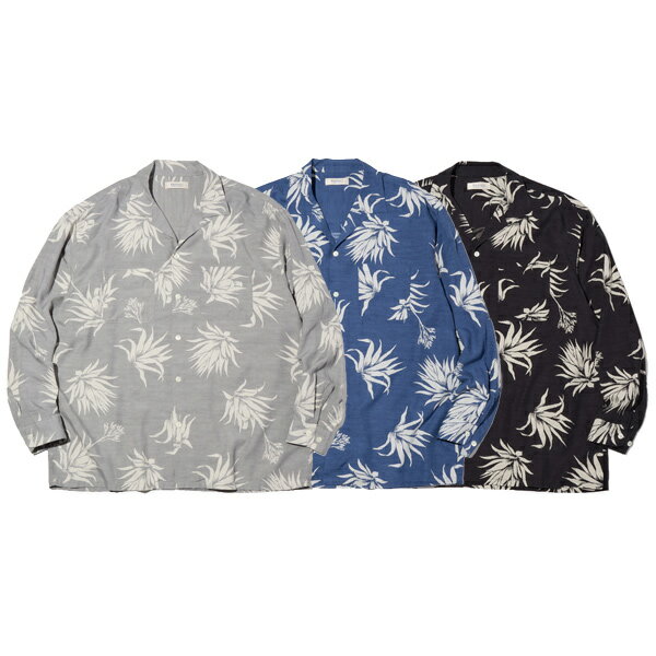 Rakuten - RADIALL/ラディアル AGAVE - OPEN COLLARED SHIRT L/S【オープンシャツ】【17時まで即日発送】