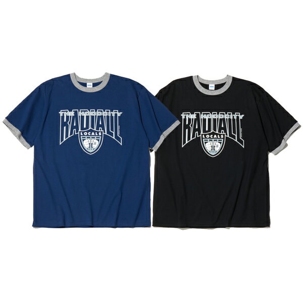 Rakuten - RADIALL/ラディアル CUTLASS - CREW NECK T-SHIRT S/S【トリムTシャツ】【17時まで即日発送】