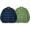 RADIALL/ラディアル EASY - OPEN COLLARED SHIRT L/S