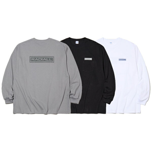 Rakuten - RADIALL/ラディアル WHEELS - CREW NECK T-SHIRT L/S【ロングスリーブポケTシャツ】【17時まで即日発送】