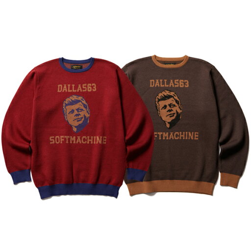 【SALE 30%off】SOFT MACHINE/ソフトマシーン DALLAS SWEATER【セーター】 【SALE 30%off】SOFT MACHINE/ソフトマシーン DALLAS SWEATER【セーター】