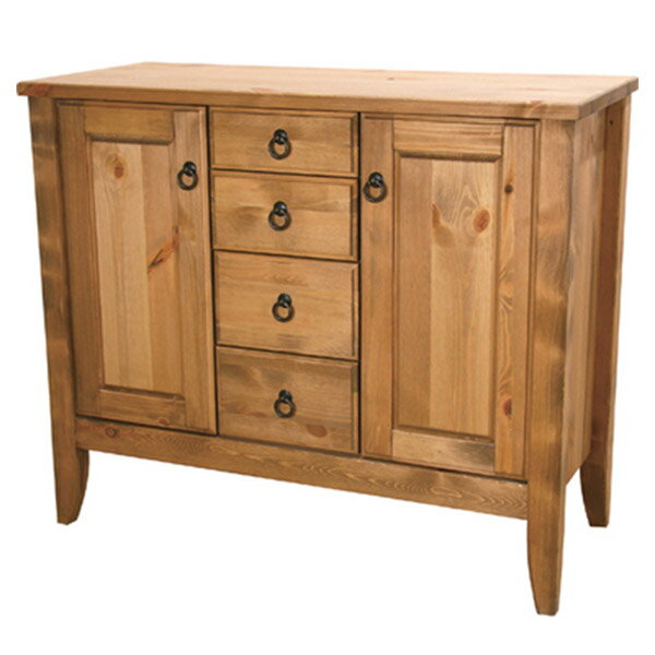 乐天商城 - サイドボード サイドチェスト サイドキャビネット 木製 キャビネット チェスト 寝室 リビング ダイニング カントリー ナチュラル リビングキャビネット サイド ボード 天然木 パイン材 スローライフ