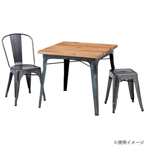 ＼5の付く日P3倍/スツール (BK/IV) 腰掛 椅子 イス いす チェアー チェア 1脚 単体 単品 ダイニング 食卓椅子 いす カフェ デザイナーズ風 シンプル インテリア 家具 デザイン ブラック アイボリー ファクトリー 工場 [3]
